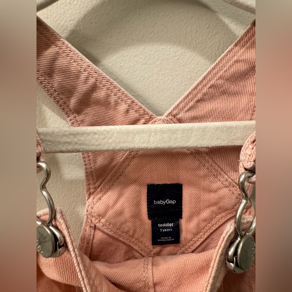 GAP Blush Pink Jumpsuit - 3T - Picture 2 of 3